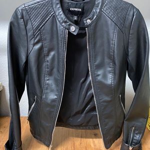 Leather jacket